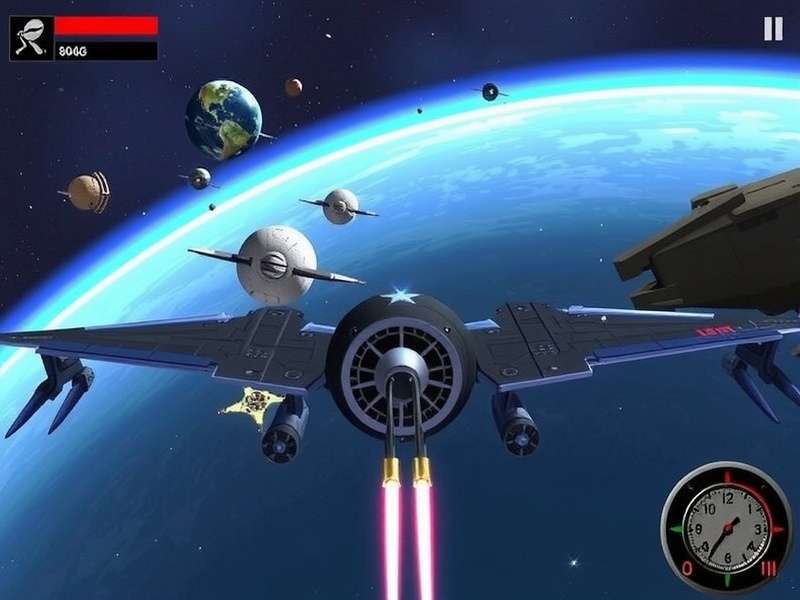 Planetary Protector X Gameplay Screenshot